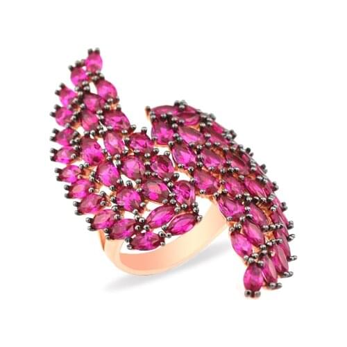 Buse Silver Women's Gold Rings