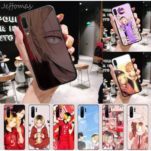 Anime Kenma Kozume Of Haikyuu Phone Case For Huawei Y5 Y6 II Y7 Y9 PRIME 2018 2019 NOVA3E P20 PRO P10 Honor 10