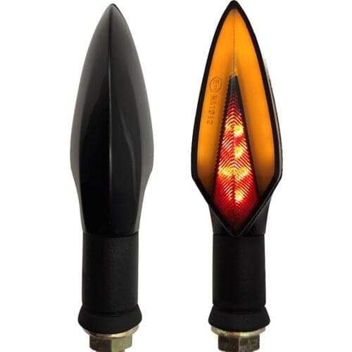 For Ducati S4/S4R Honda cb400 CB919 CB190R LED Motorcycle Turn Signals Light Tail Lights Motor Accessories Yellow Red Lamp