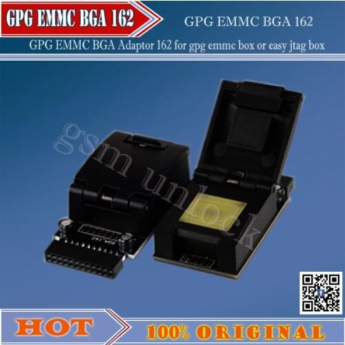 Gsmjustoncct 100% original GPG EMMC BGA 162 For gpg emmc box