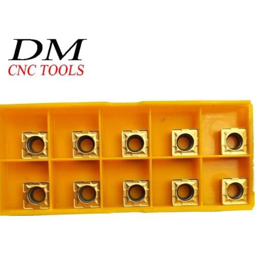 10pcs SCMT09T308 US735 SCMT32.52 cnc carbide insert lathe turning tool carbide inserts for SSKCR/SSSCR Turning Tool inserts of