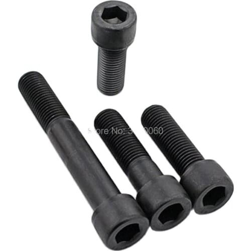 M1.4 M1.6 DIN912 Grade 12.9 Black Oxide Carbon Steel Hexagon Socket Head Cap Bolt Knurled Head Machine Screw 500pcs/lot