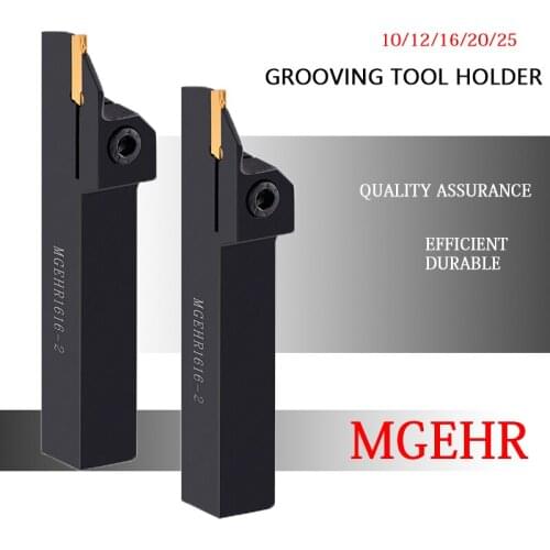 MGEHR1010 MGEHR1212 MGEHR2020 MGEHR2525 MGEHR1616 Inserts MGEHR Holder CNC Lathe Machine Grooving Tool Holder MGMN200 Blades