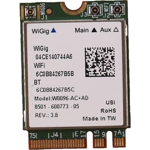 QCA9008-TBD1 Wifi Card W0096-AC+AD Bluetooth 4.1 WIFI Module 2.4G/5G Dual Band WIFI Card 867Mbps QCA9008