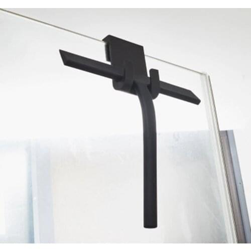 Shower Squeegee Window Bath Mirror Glass Wiper Scraper Cleaner Tools Supplies Bathroom Kitchen Car Glass Holder Hook Accessorie