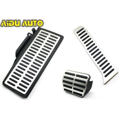Sport Stainless Steel Automatic AT MT Pedal For VW Passat B6 B7L CC