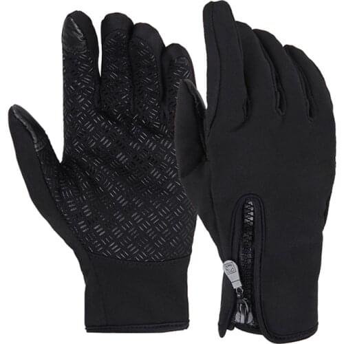 Full Finger Cycling Gloves for Women Men Winter Windproof Touch Screen Glove Outdoor Sports Cycling Skiing Driving Gloves