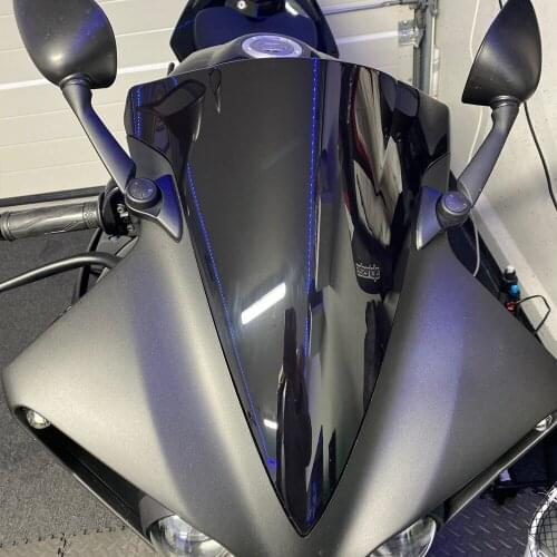 YZF-R1 Windscreen Motorcycle Windshield For Yamaha YZF R1 1000 YZFR1 2009 2010 2011 2012 2013 2014 Double Bubble Wind Deflector