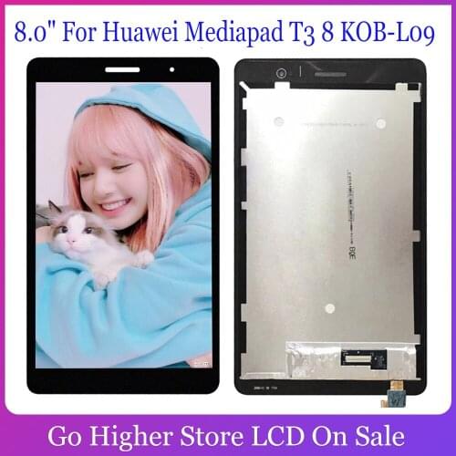 8.0" LCD For Huawei-Mediapad T3 8 KOB-L09 Lcd KOB-W09 T3 LCD Display Touch Screen Digitizer Assembly Replacement Mediapad+ Tools