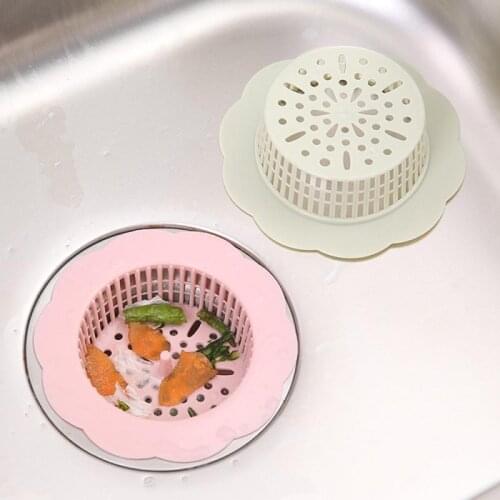 1 Pcs Silicone Sink Strainer Waste Plug Sink Filter Waste Collector Kitchen Bathroom Accessories Colanders & Strainers