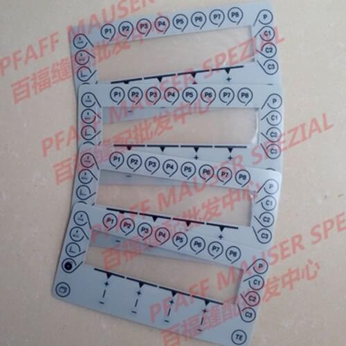 2018 New Arrival Promotion Pfaff Q320ms-a Electronic Keyboard 71-590007-91 Applied To The Bai Fu Zoje Jack Series 1900 1903