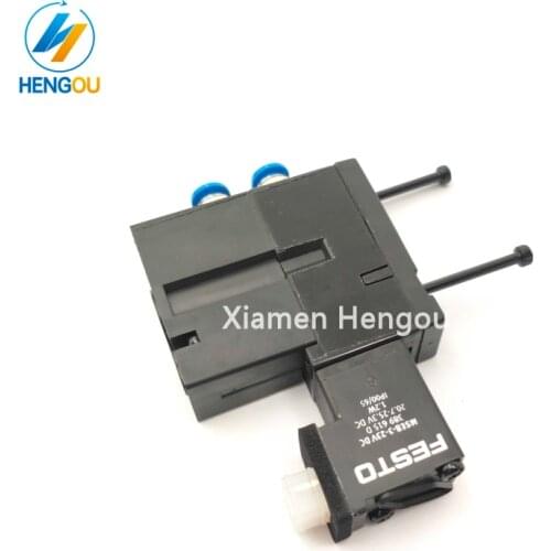 5 Pieces offset SM52 SM74 SM102 Solenoid Valve M2.184.1121/05 FESTO MEBH-4/2-QS-6-SA. M2.184.1121