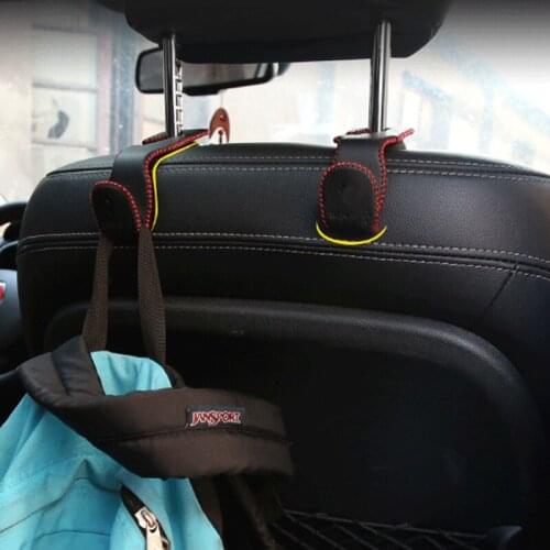 Auto Car Back Seat Headrest Hanger Holder Hooks Clips For For Renault Koleos 2017 2018 Automobile Interior Accessories