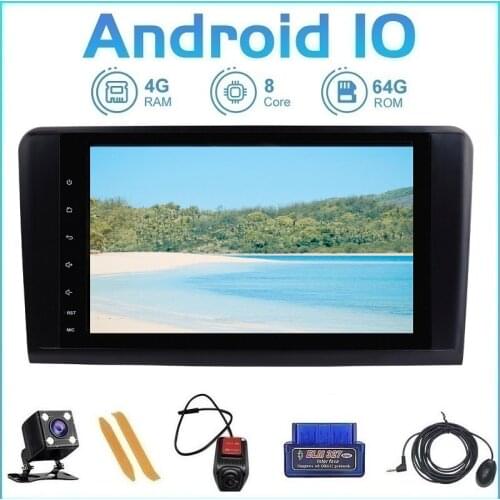 ZLTOOPAI GPS Navigation Android 10.0 Car Multimedia Player For Mercedes-Benz GL ML CLASS W164 X164 Car Multimedia Player IPS