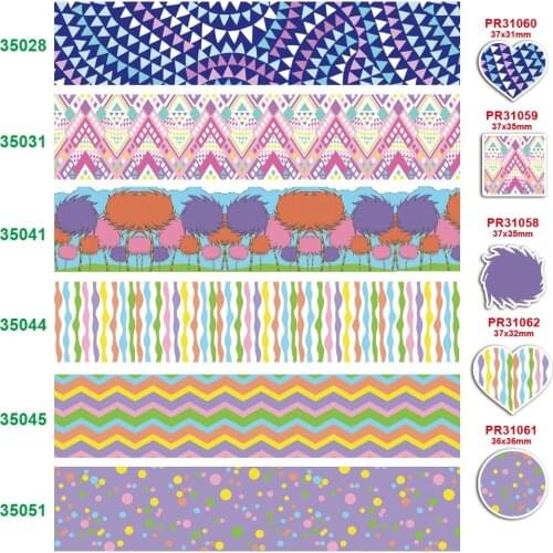 Free shipping 50 yard per size cartoon ribbon printed grosgrain ribbon 35028