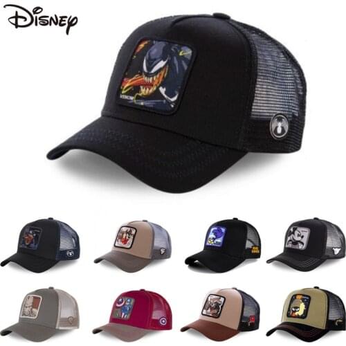 New Brand Disney Minnie Mickey Snapback Cotton Baseball Cap Men Women Hip Hop Dad Mesh Hat Trucker Hat Dropshipping