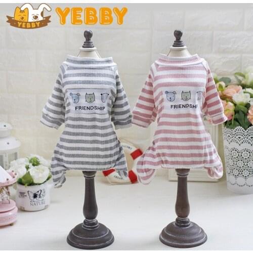 Small Dog Clothes Four Legged Leisure Jumpsuits & Rompers Teddy Puppy Casual Concise Comfortable Cosy Hoodies Pajamas