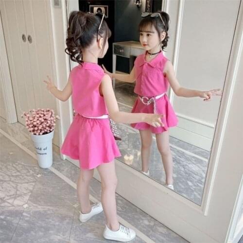 Girls Clothing Sets 2021 summer Toddler Girls Clothes Outfit Kids Tracksuit For Girl Suit Children Clothing 8 10 12 Year