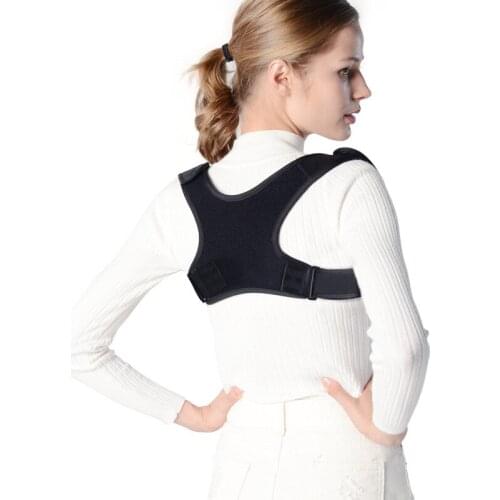 Hunchback Corrector Belt Back Invisible Adjustabl Breathable Clavicle Correction Belt Adult Vertebral Shaping Straight Back