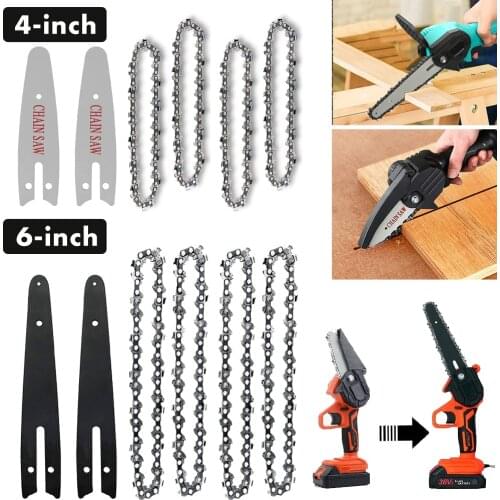 4/6inch chain guide board dedicated to 4/6inch mini charging chain saw guide board woodworking