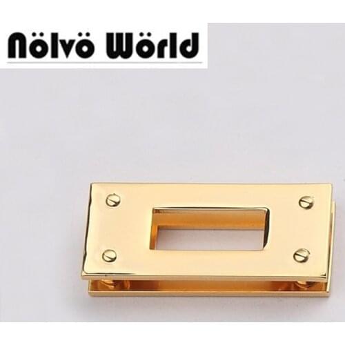 5pcs 34X15mm alloy grommet with screws for purse bags belts metal accessory,rectangle eyelets with screws