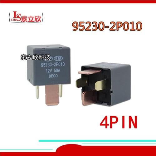 10PCS/LOT New Automobile relay 95230-2P010 95230 2P010 39160-37110 39160 37110 4PIN 12V 12VDC 50A