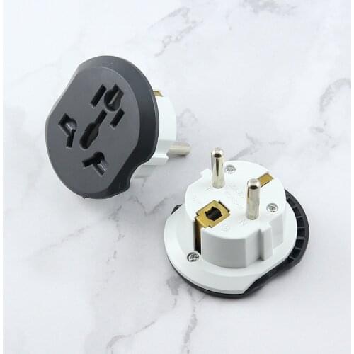 Power Plug Adapter AU UK CN US To EU Europe Plug Power Plug Converter Socket Travel Plug US To EU Adapter Electrical Wall Socket