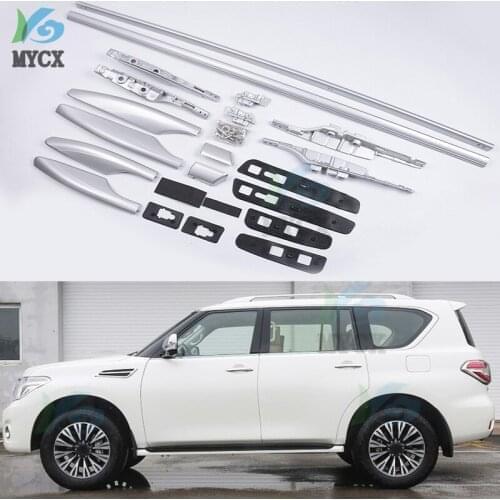 OE model roof rack roof rail luggage rack roof bar For Nissan Patrol Y2 2010-2019,original style, supplied by famous big factory