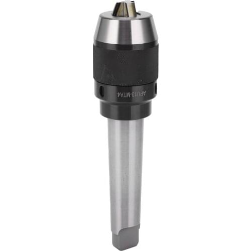 Integral Drill Chuck Keyless Drill Chuck with Straight Shank Lathe Hardware Tools Accessories for Drilling Machine APU13-MTA4