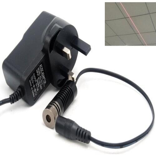 Focusable 650m 660nm 100mW Red Laser Line Module 14.5x45mm