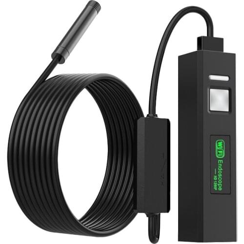 WIFI Endoscope Camera 1200P High Resolution Drain Pipe Engine Inspection Camera 8mm USB Endoscope Borescope IOS Android PC