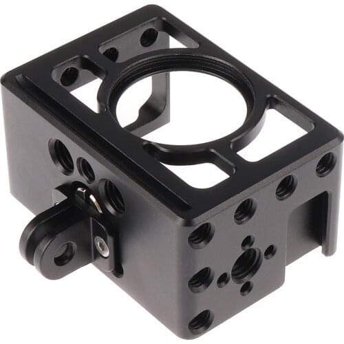 RX02 Camera Cage Mount w/ 1/4”-20 Threaded Holes for Sony RX0 II Protective Metal Holder