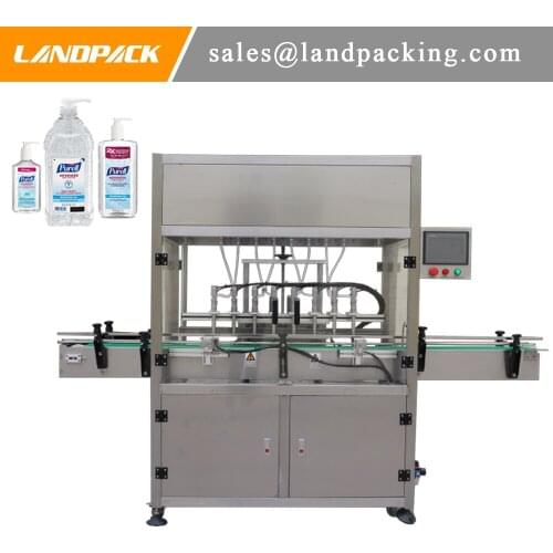 Hand Washing Fluid Self-Flowing Type Liquid Filling Machine