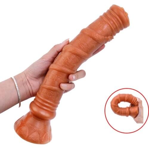 NEW Realistic Animal Dildos Female Masturbation Super Soft Monkey Dildo Huge Penis With Suction Cup Sex Toys For Women Anal Toy