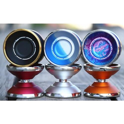 New colors YYF shutter stainless steel ring yo-yo globe stainless steel ring version 1A