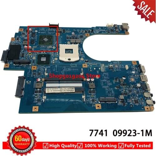 JE70-CP MB 48.4HN01.01M 09923-1M Mainboard For Acer aspire 7741 7741G Laptop motherboard