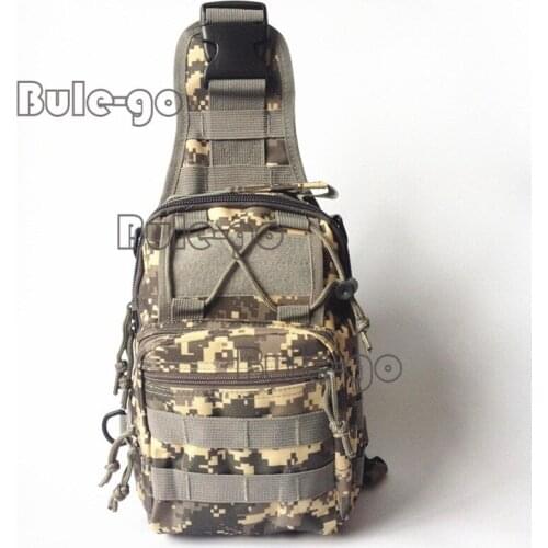 Military Tactical Nylon Chest Bag Camping Men Equipment Outdoors Wading Chest Pack Cross body Sling Single Shoulder Bags