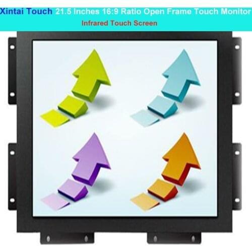 Xintai Touch 23.6 Inches 16:9 Ratio SAW/Capactive/Infrared Touch Screen Open Frame Touch Monitor Resolution (1920*1080)