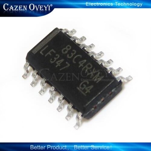 10piece LF347DR LF347M LF347DR LF347D LF347 347DR SOP-14 In Stock