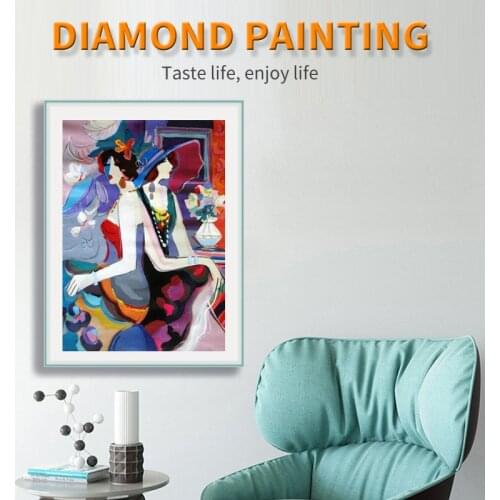 5D DIY Diamond Painting Beauty Lady Embroidery Full Cross Stitch Mosaic Rhinestone Home Decor Handmade Gifts