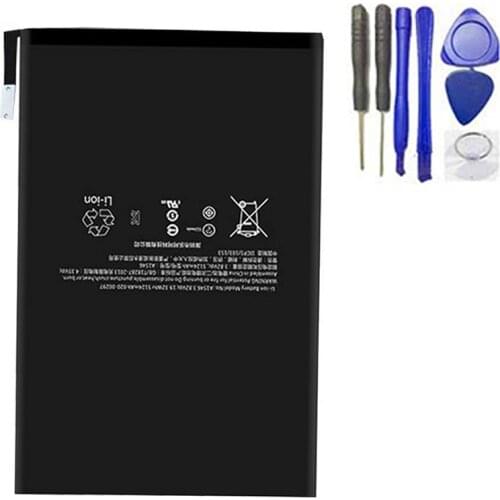 Tablet Battery For Apple iPad Mini 4 Mini4 A1538 A1546 A1550 Replacement Battery 5124mAh High Capacity Battery With Tools