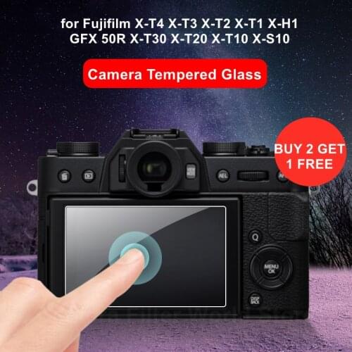 Fuji XT4 XT3 XT30 XS10 Camera Tempered Glass Screen Protector for Fujifilm X-T4 X-T3 X-T2 X-T1 X-H1 X-T30 X-T20 X-T10 X-S10