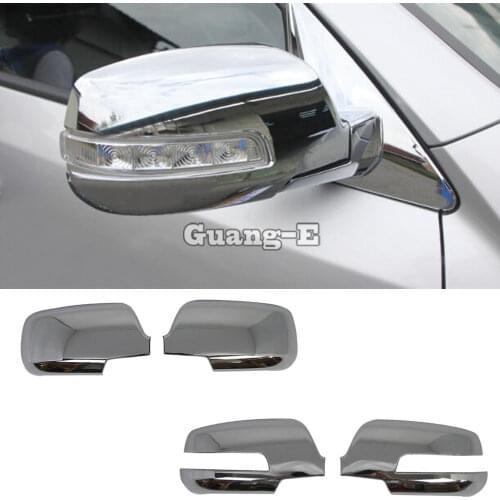 Top Sale For Kia Sorento 2013 2014 ABS Chrome Decoration Car Stick Rear View Rearview Side Glass Mirror Cover Trim Frame 2pcs