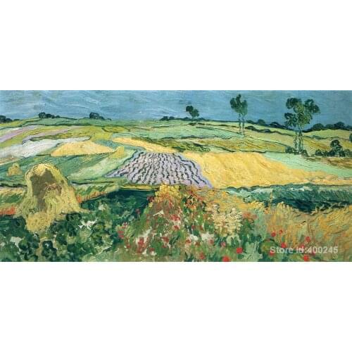 Vincent Van Gogh paintings of Wheatfields modern art High quality Hand painted