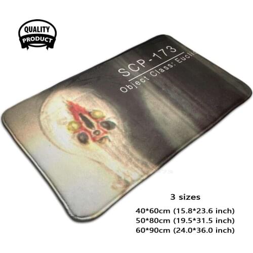Scp - 173 | Scp Foundation Door Mat Foot Pad Home Rug Illuminati Symbol New World Order Desert Storm The President United