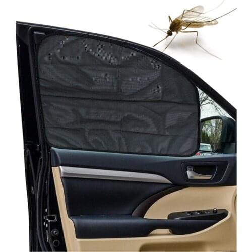 Magnetic Car Sun Shade UV Protection Car Curtain Window Sunshade Side Window Mesh Sun Visor Summer Protection Window Film