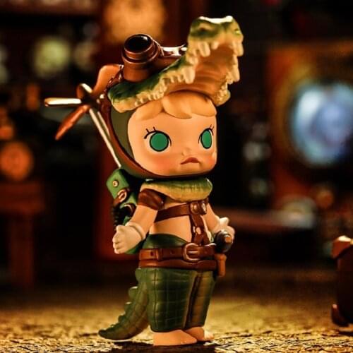 POPMARTS Blind Box Molly Steampunk Series Kawaii Figure Doll Collection Decoration Cute Anime Model Toys Gifts For Adult Kids