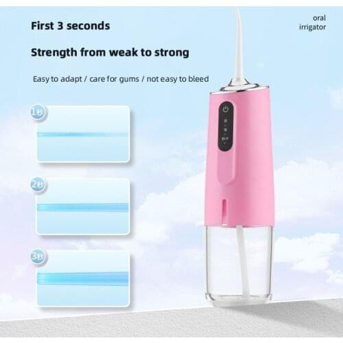 Portable Household Electric Oral Irrigator Pulse Water Dental Floss Mini Scaler Oral Care Device