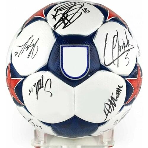 Deluxe Acrylic Ball Stand Acrylic Triangle Display Bracket Stand Holder For Footballs Basketballs Volleyball