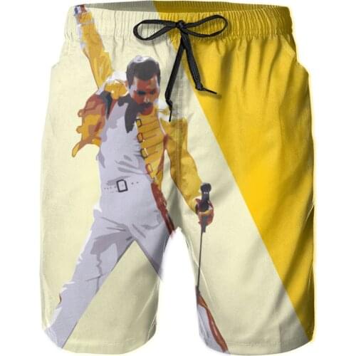 Summer Queen Board Shorts Men Quick Dry Swimming Trunks Swimwear hombre Vacation Surf Beach Short Pants Casual Male